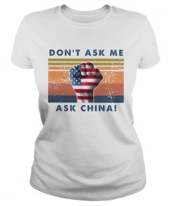 Dont Ask me Ask China Vintage  Classic Ladies