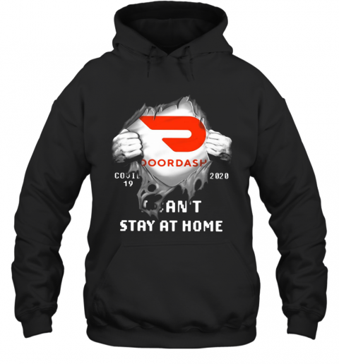 Doordash Covid 19 2020 I Ca'T Sat At Home T-Shirt Unisex Hoodie