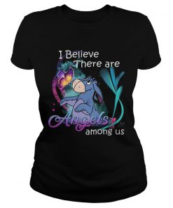 Eeyore i believe there are angels among us butterfly  Classic Ladies
