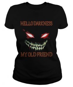 Evil Face Hello Darkness My Old Friend  Classic Ladies