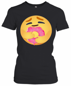 Facebook Care Emoji Hugging Donut T-Shirt Classic Women's T-shirt