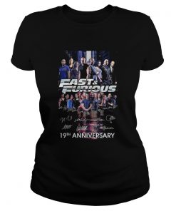 Fast and furious 19th anniversary characters signatures  Classic Ladies