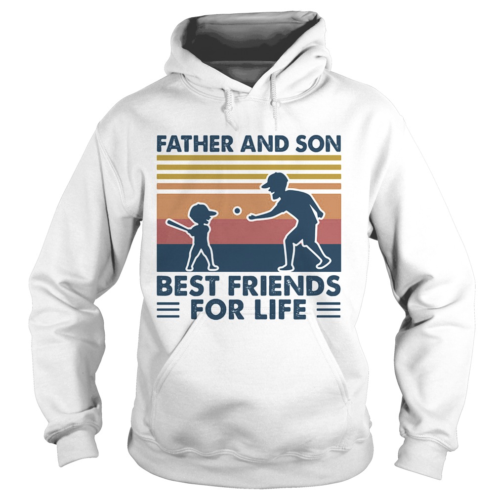 Father and son best friends for life vintage  Hoodie