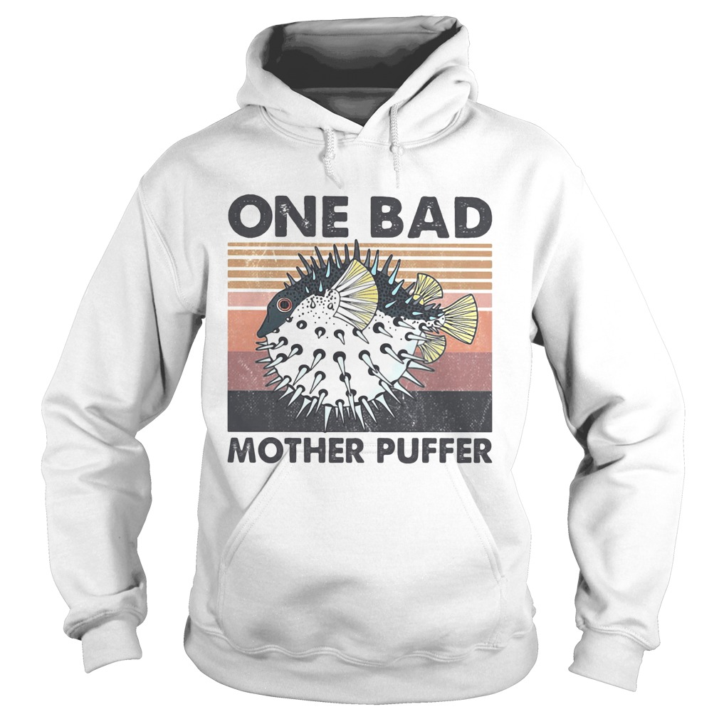 Fish one bad mother puffer vintage  Hoodie
