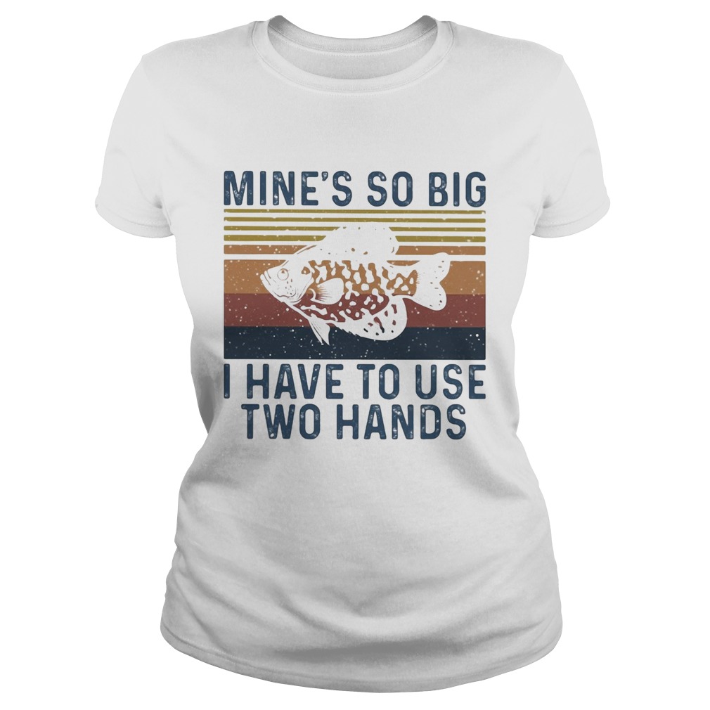 Fishing mines so big I have to use two hands vintage  Classic Ladies