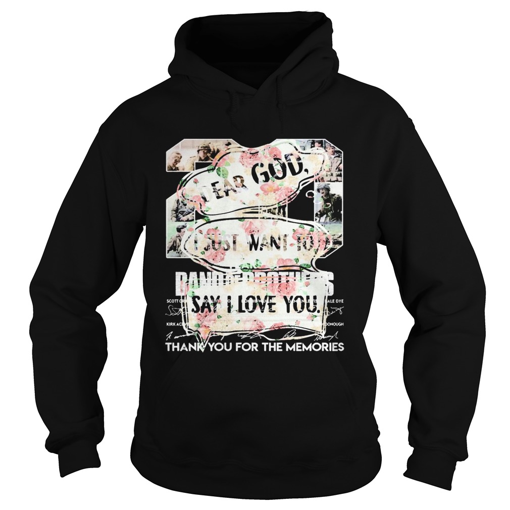Floral Dear God I Just Want To Say I Love You  Hoodie
