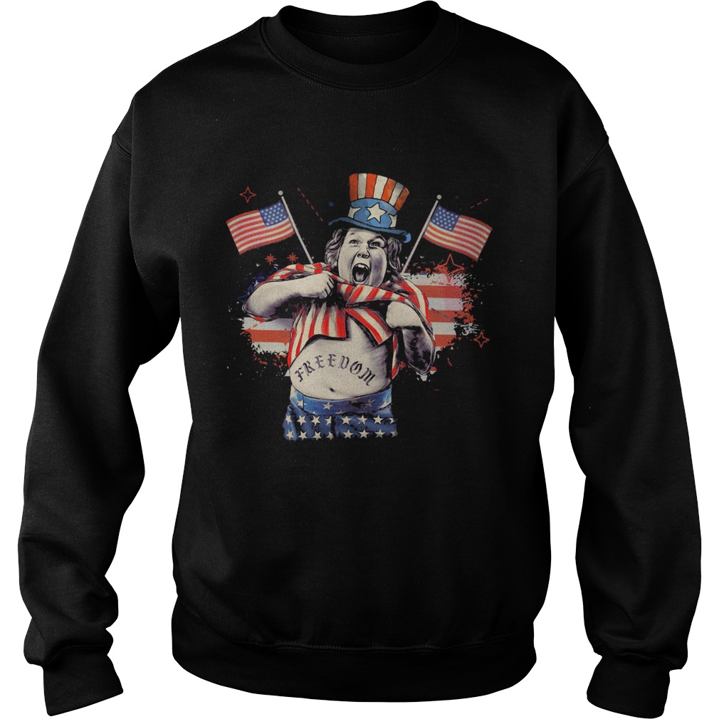 Freedom American flag veteran Independence Day  Sweatshirt
