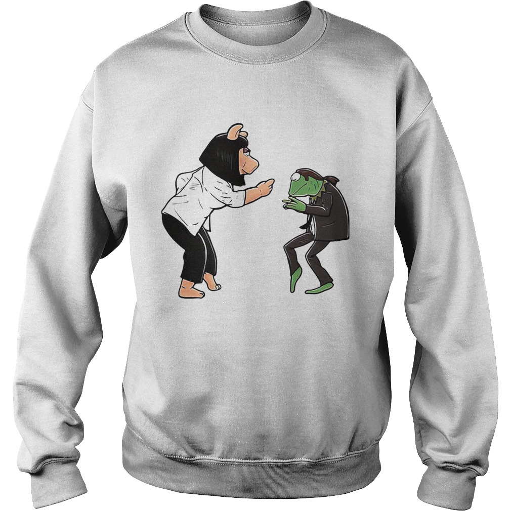 Frog Piggy Fiction Dance  Sweatshirt