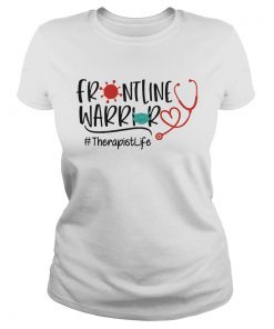 Front line warrior therapist life Covid19 mask  Classic Ladies