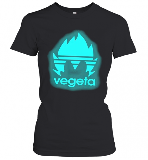 Glow In The Dark Vegeta Dragon Ball T-Shirt Classic Women's T-shirt
