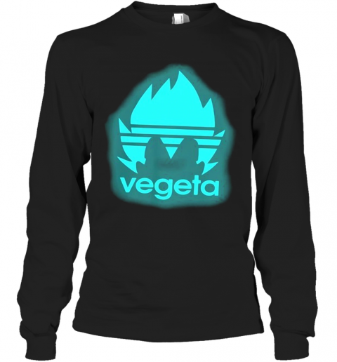 Glow In The Dark Vegeta Dragon Ball T-Shirt Long Sleeved T-shirt