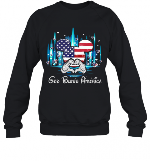 God Bless America Independence Day T-Shirt Unisex Sweatshirt