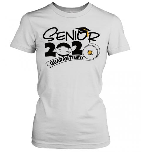 Graduation Seniors 2020 Toilet Paper Quarantined T-Shirt Classic Women's T-shirt