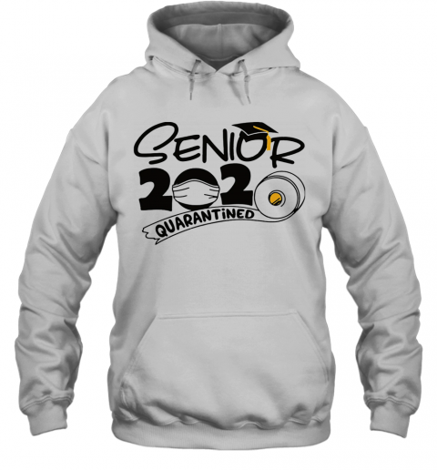 Graduation Seniors 2020 Toilet Paper Quarantined T-Shirt Unisex Hoodie