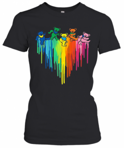 Grateful Dead Bear Paint T-Shirt Classic Women's T-shirt