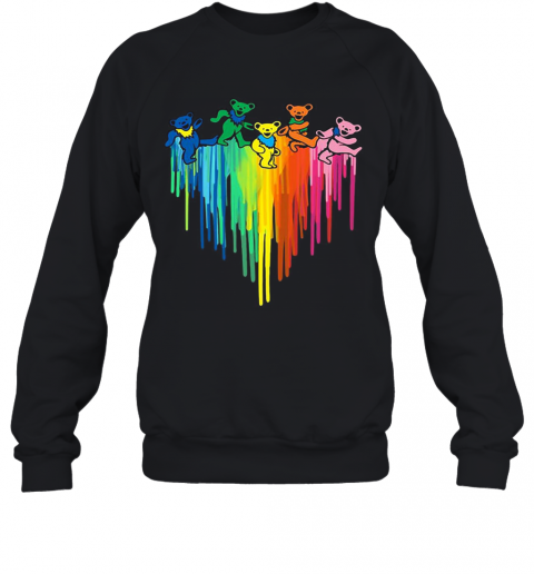 Grateful Dead Bear Paint T-Shirt Unisex Sweatshirt