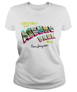 Greetings From Asbury Park NJ Bruce Springsteen  Classic Ladies