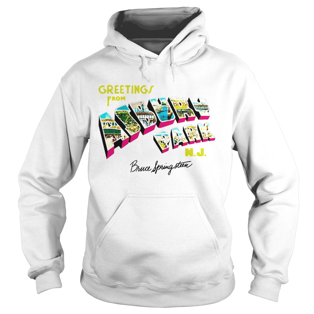 Greetings From Asbury Park NJ Bruce Springsteen Hoodie