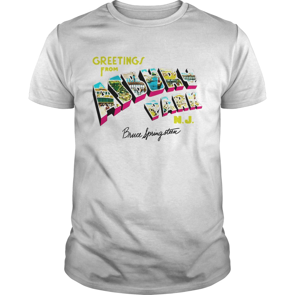 Greetings From Asbury Park NJ Bruce Springsteen shirt