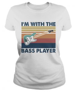 Guitar Im with the bass player vintage  Classic Ladies