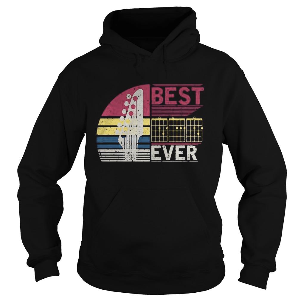 Guitar best ever vintage  Hoodie