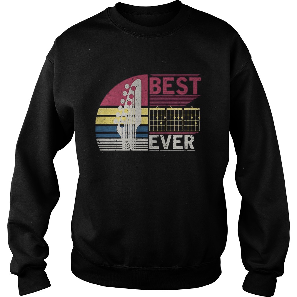 Guitar best ever vintage  Sweatshirt