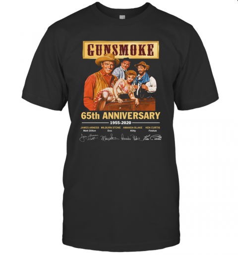 Gunsmoke 65Th Anniversary 1955 2020 Signature T-Shirt