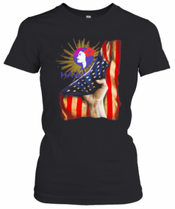Hawaiian airlines logo american flag independence day  T-Shirt Classic Women's T-shirt