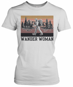 Hiking Wander Woman Vintage T-Shirt Classic Women's T-shirt