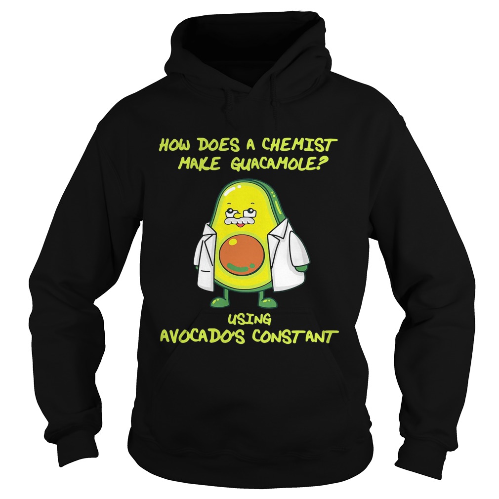 How does a chemist make guacamole using avogadros constant  Hoodie