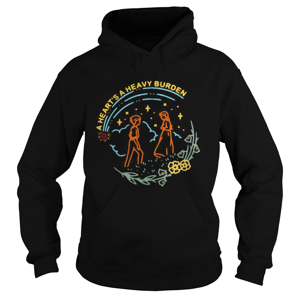 Howl and Sophie a hearts a heavy burden Hoodie