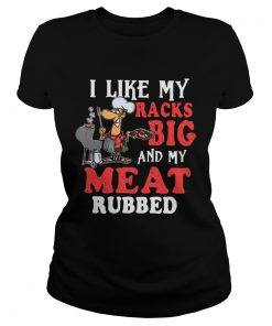 I Like My Racks Big And My Meat Rubber  Classic Ladies