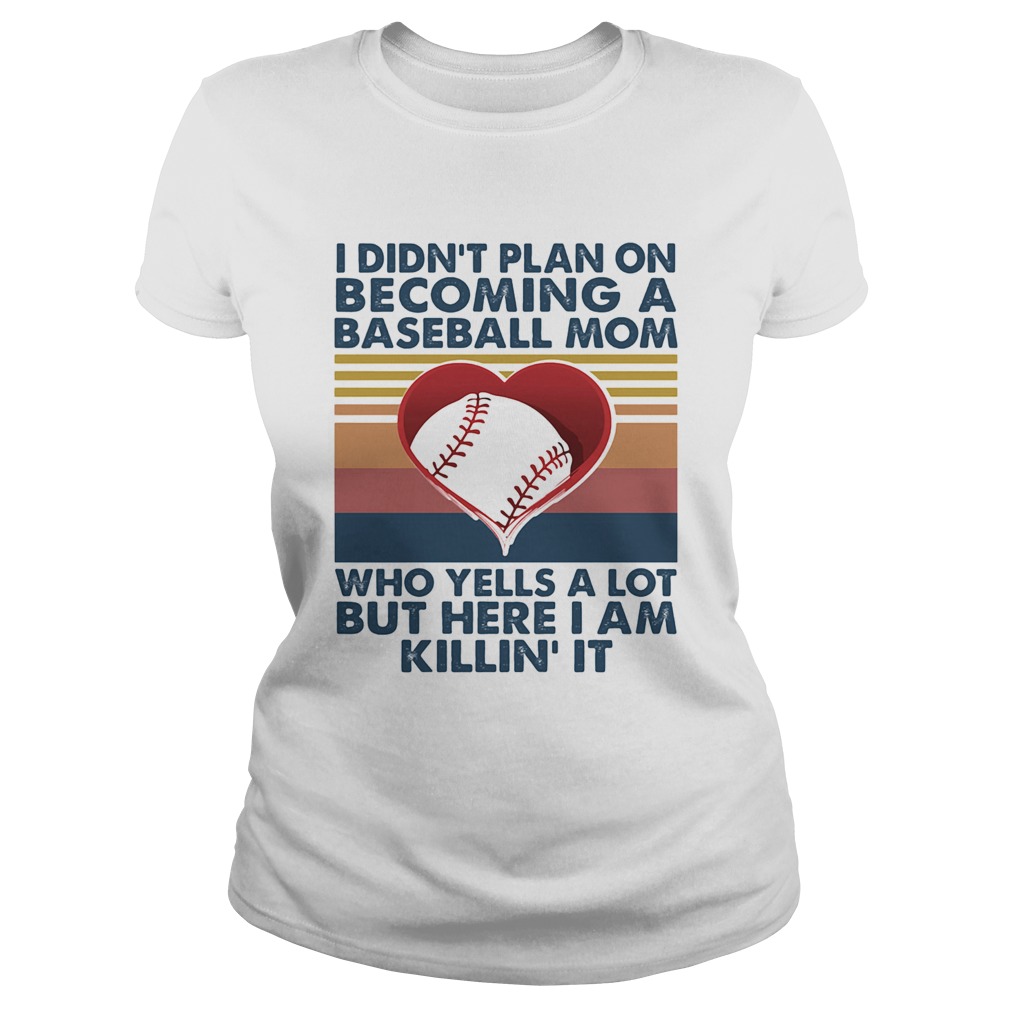 I didnt plan on becoming a baseball mom who yells a lot but here I am killin it vintage  Classic Ladies