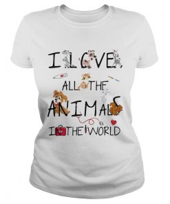 I love all the animals in the world  Classic Ladies