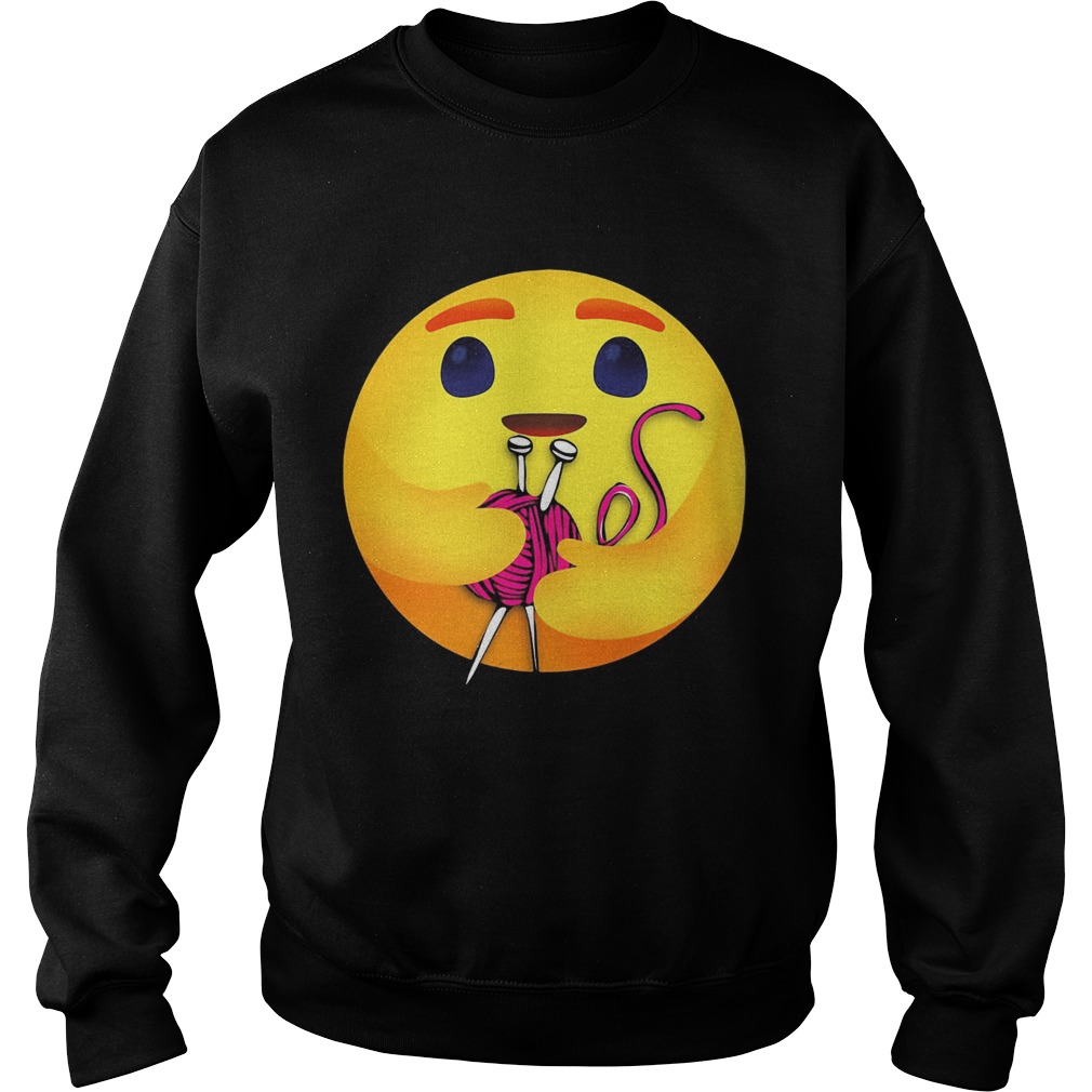 Icon hug knitting wool roll Sweatshirt