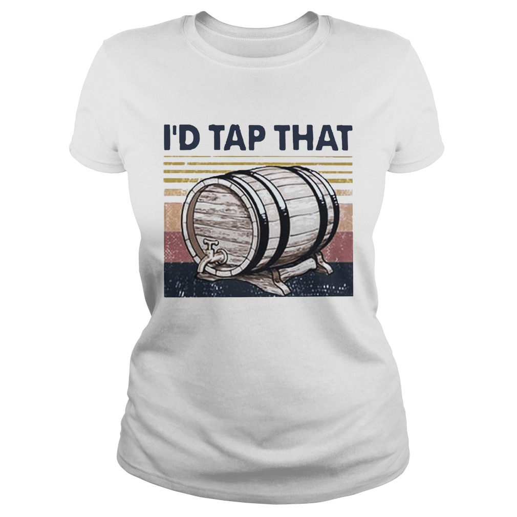 Id Tap That Beer Brewers Vintage  Classic Ladies