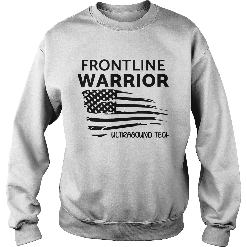 Independence Day frontline warrior ultrasound tech  Sweatshirt