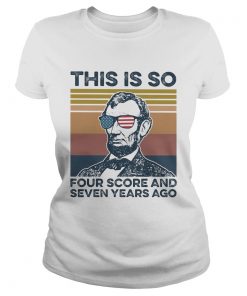 Independence Day glasses this is so four score and seven years ago vintage  Classic Ladies