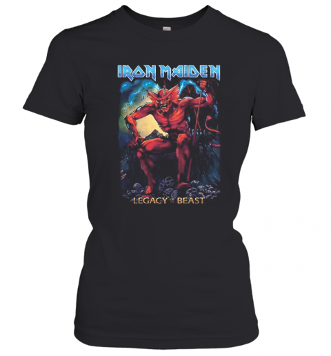 Iron Maiden Legacy Of The Beast Light T-Shirt Classic Women's T-shirt