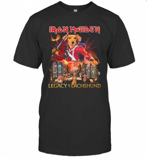 Iron Maiden Legacy Of The Dachshund T-Shirt