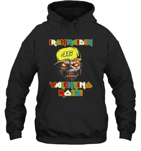 Iron Maiden Valentino Rossi T-Shirt Unisex Hoodie