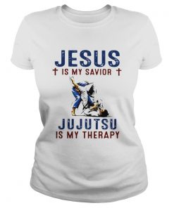 Jesus Is My Savior Jujutsu Is My Therapy  Classic Ladies