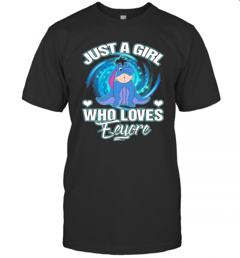Just A Girl Who Loves Eeyore Heart T-Shirt