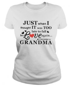 Just When I Thought It Was Too Late To Fall In Love Again I Became A Grandma  Classic Ladies