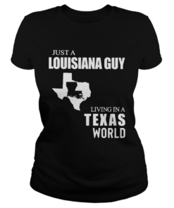 Just a louisiana guy living in a texas world map  Classic Ladies