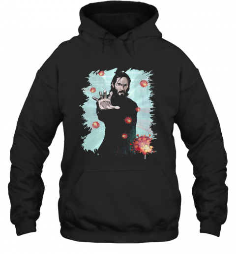 Keanu Reeves Covid 19 T-Shirt Unisex Hoodie