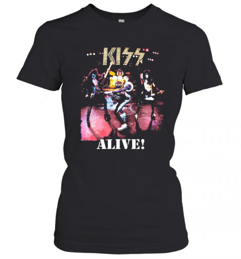 Kiss Band Alive Worldwide T-Shirt Classic Women's T-shirt