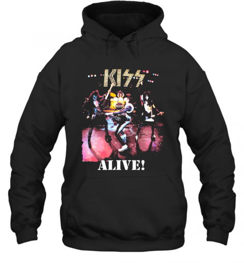 Kiss Band Alive Worldwide T-Shirt Unisex Hoodie