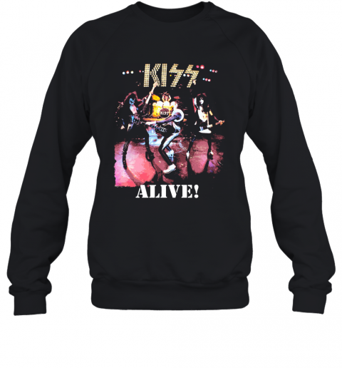 Kiss Band Alive Worldwide T-Shirt Unisex Sweatshirt