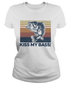 Kiss My Bass Vintage  Classic Ladies